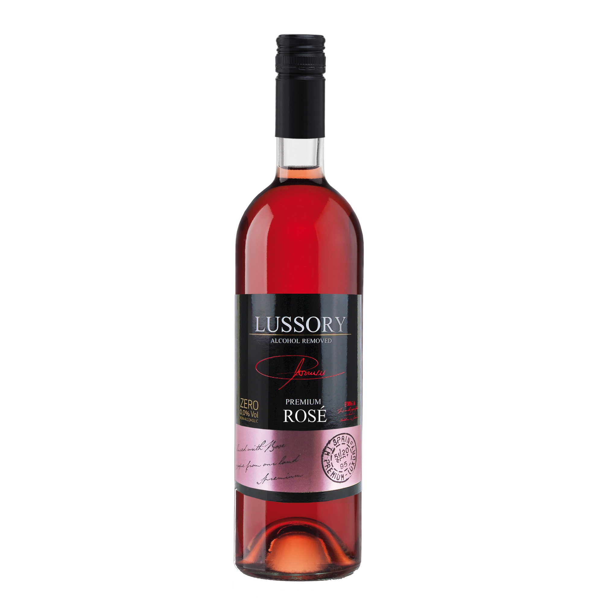 Vinho Lussory rose sem álcool